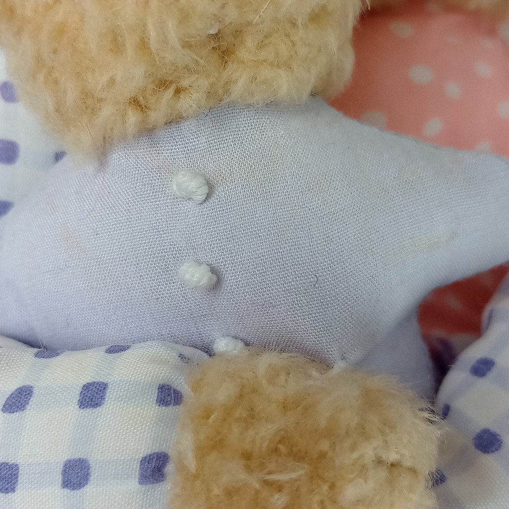 VTG Hallmark Hyacinth and Cuddlesworth Mama and Baby Teddy Bear Plush Set - Picture 6 of 6